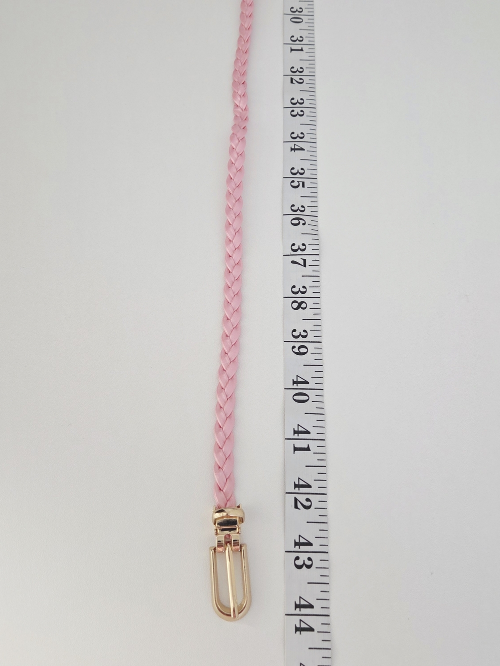 Pink Braided Belt - Picture 8 of 8